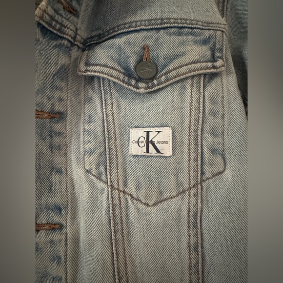 Vintage Calvin Klein Jean Jacket - Small - Picture 6 of 6